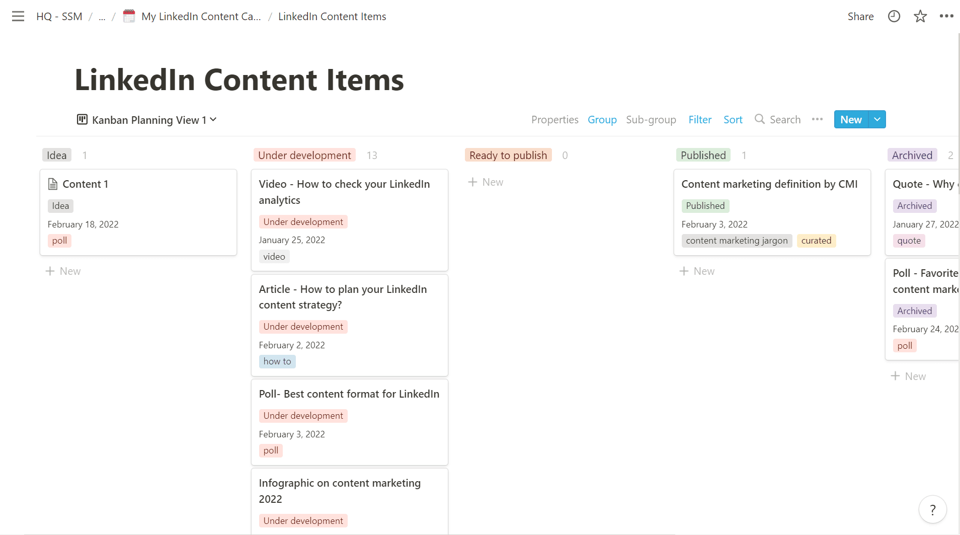 kanban-view-linkedin-calendar-template