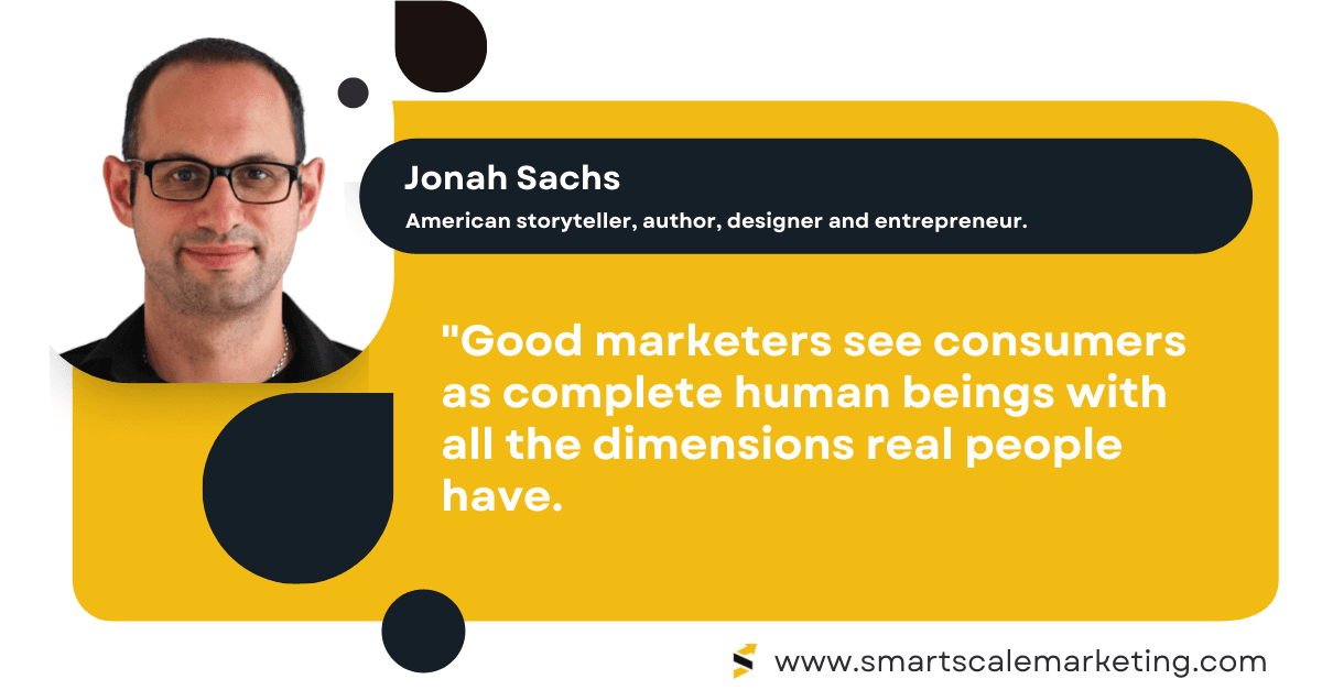 Data Marketing Quotes by Jonah Sacha