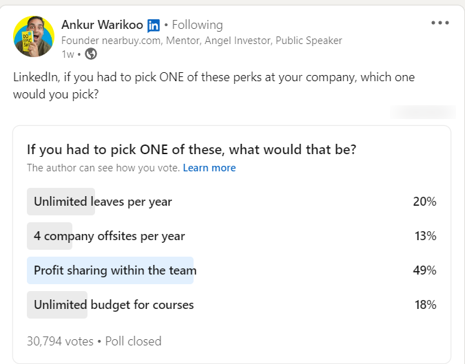 40+ LinkedIn Poll Ideas To Help You Recruit Better